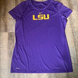 XL Ladies cut Dri Fit LSU shirt